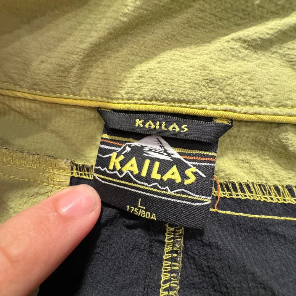 Kailas Pants Mens Large Nylon Hiking Outdoor Climbing Trekking Gorpcore 33x31